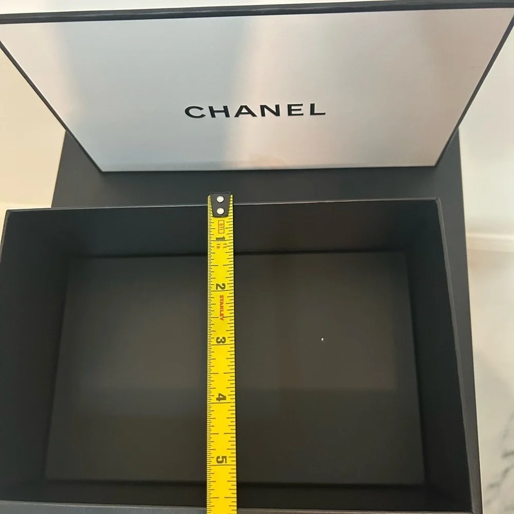 Chanel gift box with bow